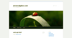 Desktop Screenshot of aircon.digdice.com